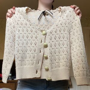 cropped cardigan 🍂